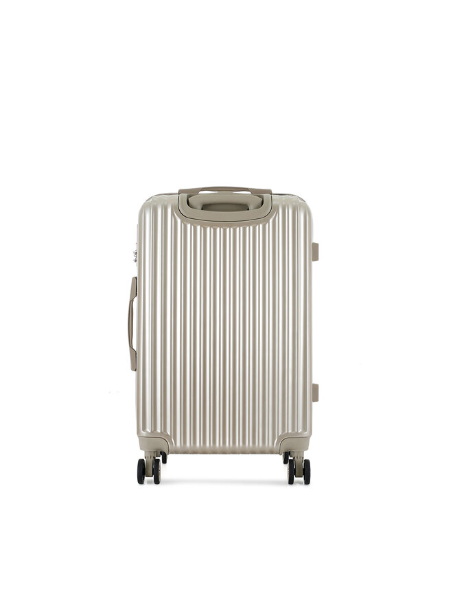 Semi Line Μεσαία Βαλίτσα Semi Line T5954-2 Χρυσό