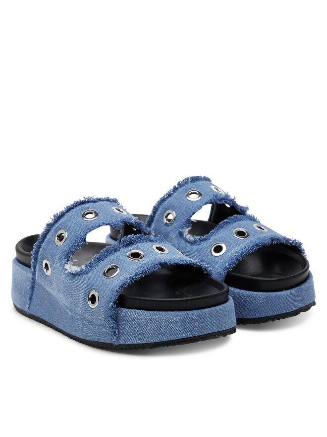 Inuikii Šľapky Inuikii Jeans Studos 70103-150 506 Tmavomodrá