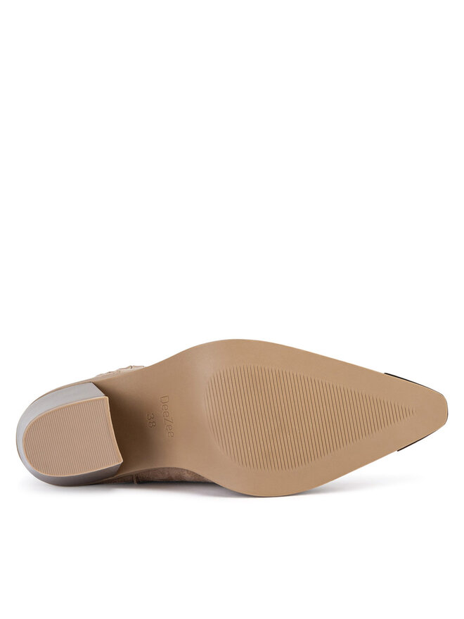 DeeZee Polokozačky DeeZee HY9057-5 Béžová