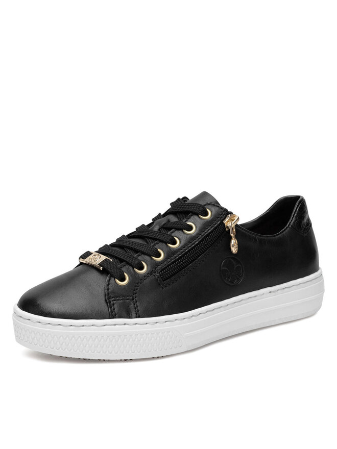 Rieker Sneakersy Rieker L59L1-01 Czarny