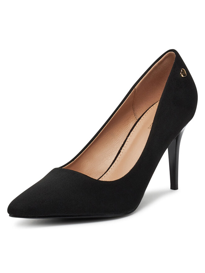 DeeZee Pantofi cu toc subțire DeeZee EZ-23-1B Negru
