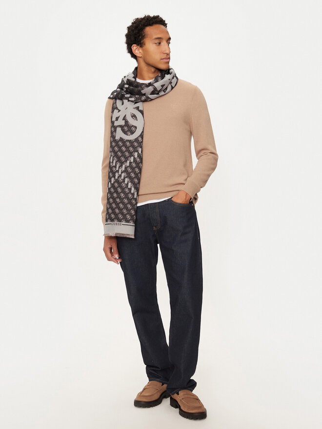 Guess Szalik Guess AM9442 POL03 Czarny