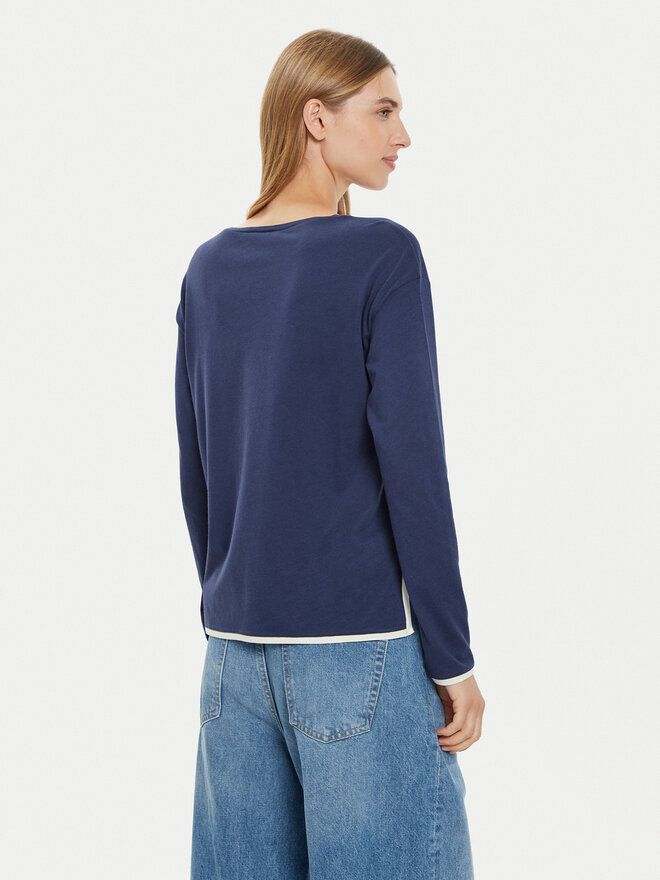 United Colors Of Benetton United Colors Of Benetton Μπλούζα πιτζάμας 3Y5E3M063 Σκούρο μπλε Regular Fit