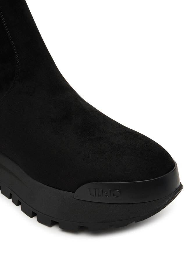 Liu Jo Čizme preko koljena Liu Jo Amazing 06 BF5053 TX028 Crna