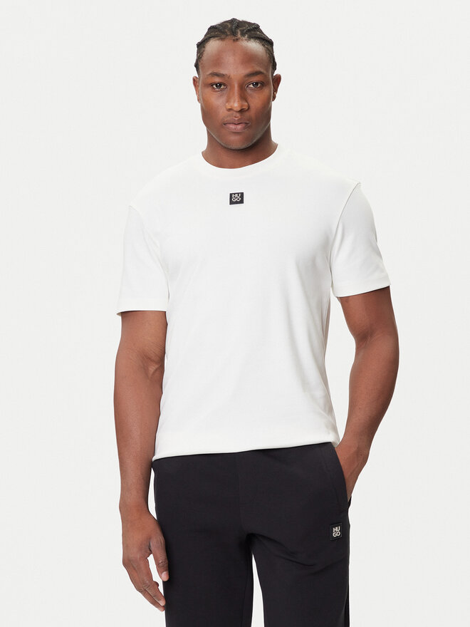 HUGO HUGO Camiseta Dalile 50505201 Beis Regular Fit