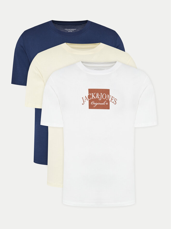 Jack&Jones Jack&Jones 3 db póló Boston 12281838 Színes Regular Fit