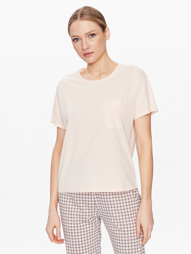 Triumph Triumph Marškinėliai Mix & Match 10214847 Oranžinė Relaxed Fit