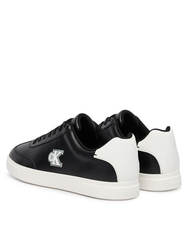 Calvin Klein Sneakers Calvin Klein Low Prof Cupsole Emb Lth HM0HM02124 Schwarz