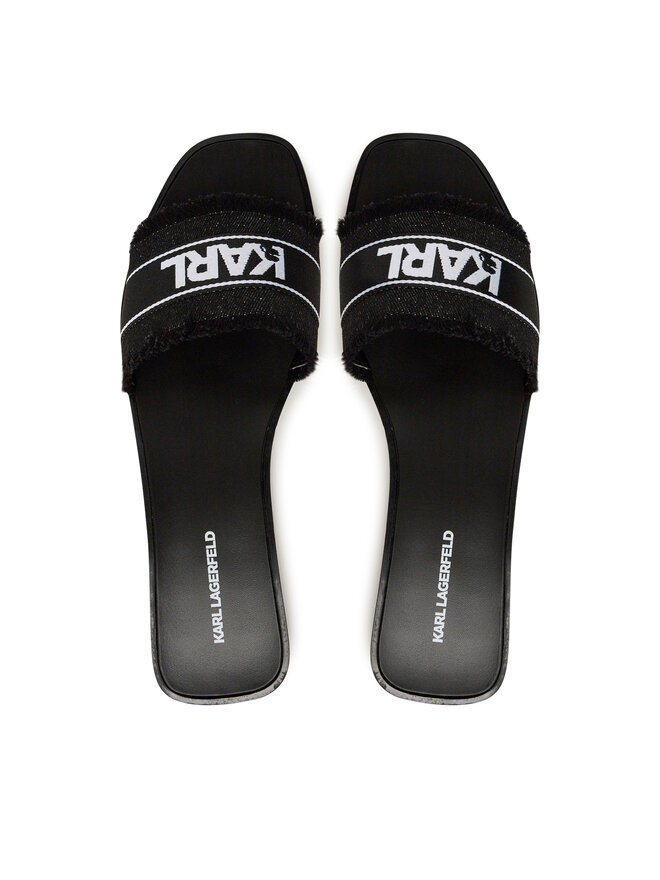 KARL LAGERFELD Papucs KARL LAGERFELD Skoot II KL80411 Fekete