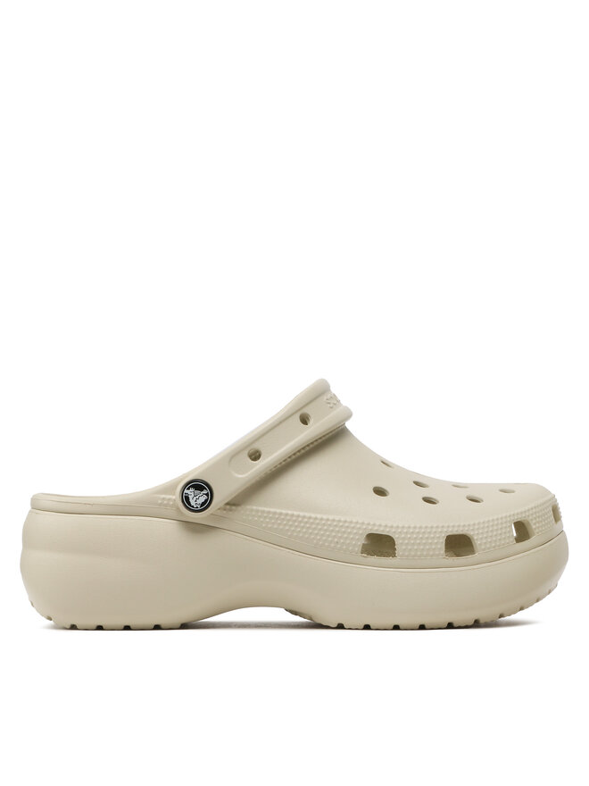 Crocs Papucs Crocs Classic Platform Clog W 206750 Bézs