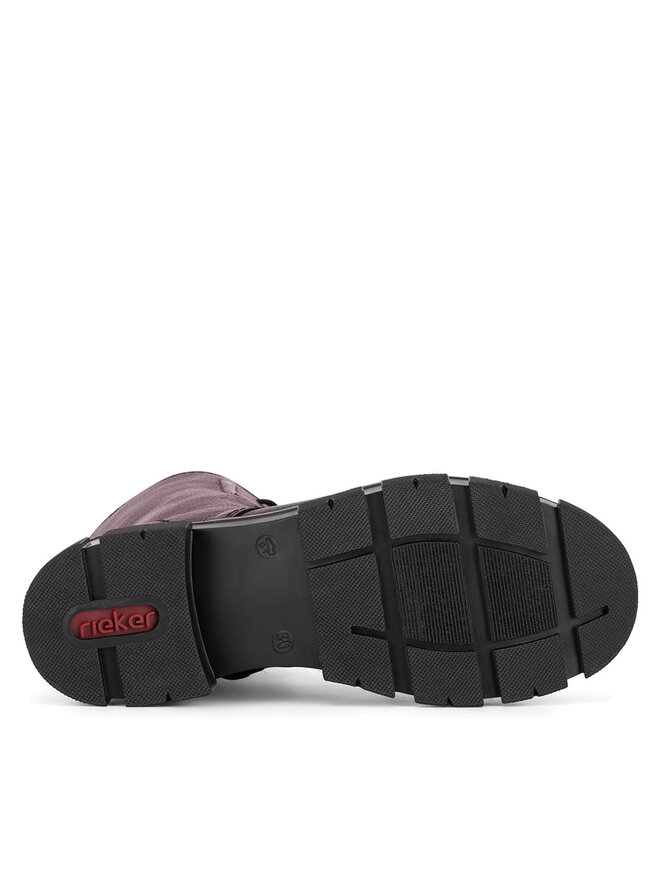 Rieker Botines Rieker Y7107-35 Guinda/burdeos