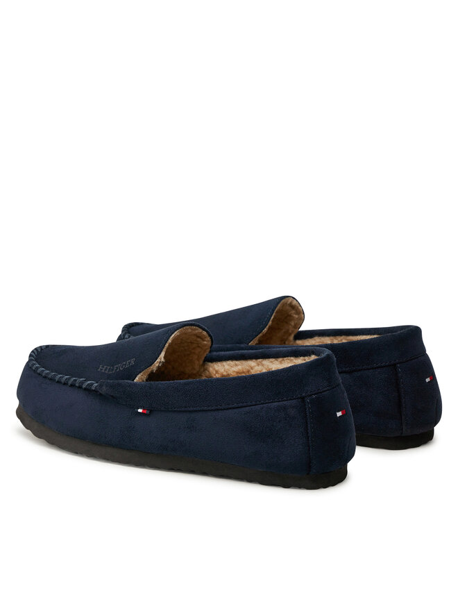 Tommy Hilfiger Mocassini Tommy Hilfiger Driver House Shoe FM0FM05224 Blu scuro