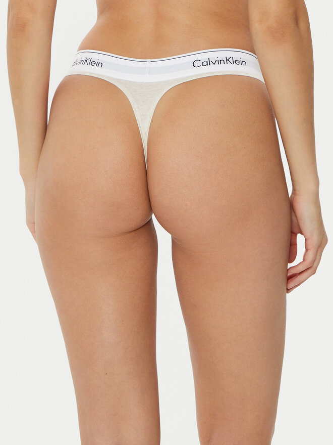 Calvin Klein Underwear Calvin Klein Underwear Στρίνγκ 0000F3786E Μπεζ