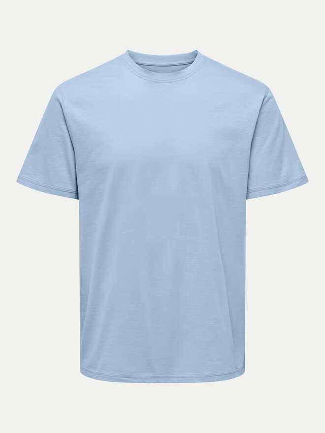 Only & Sons Only & Sons Футболка 22025208 Блакитний Regular Fit