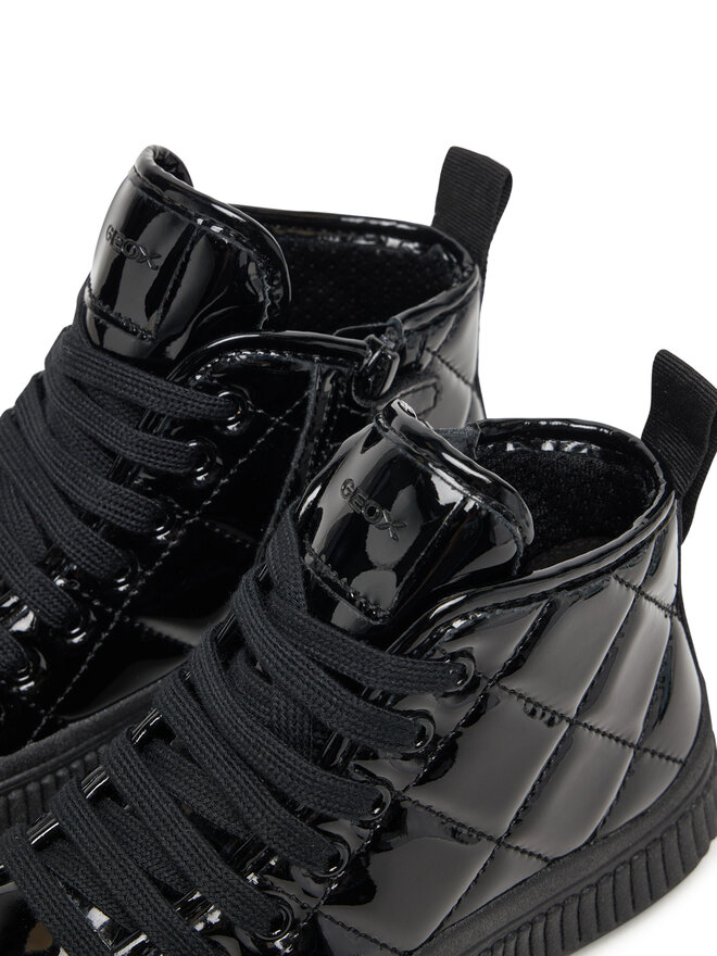 Geox Sneakers Geox J Laquinny J56M3F 000HH C9999 S Schwarz