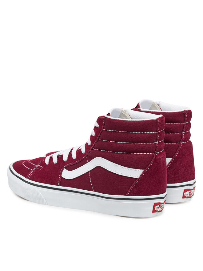 Vans Sneakers aus Stoff Vans SK8-Hi VN000D32ZCF1 Dunkelrot