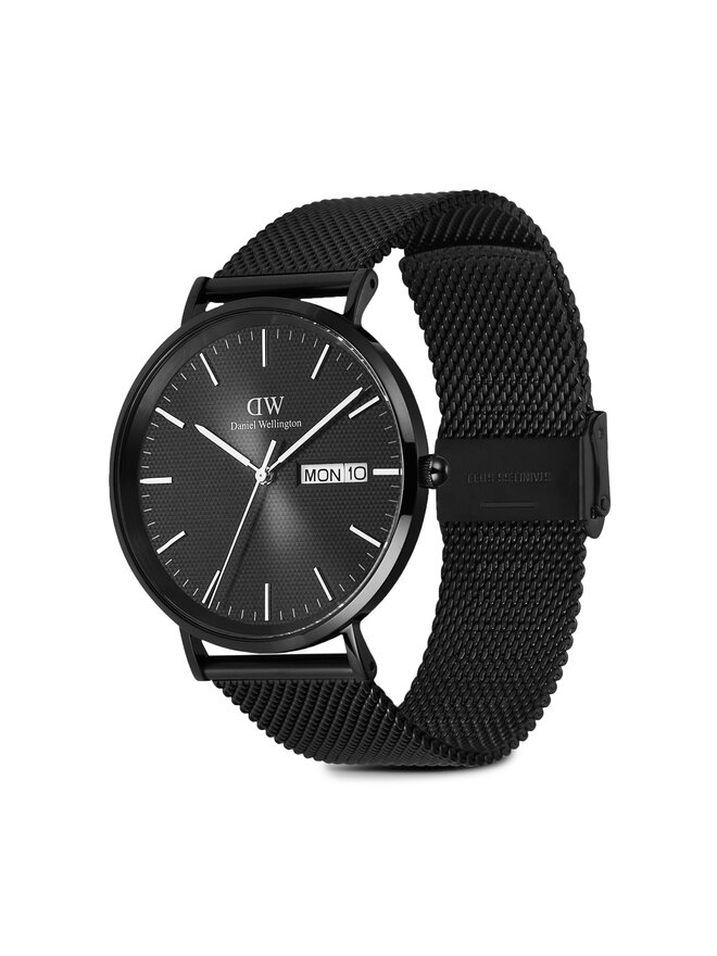 Daniel Wellington Ρολόι Daniel Wellington Classic Day Display 40 DW00100831 Μαύρο