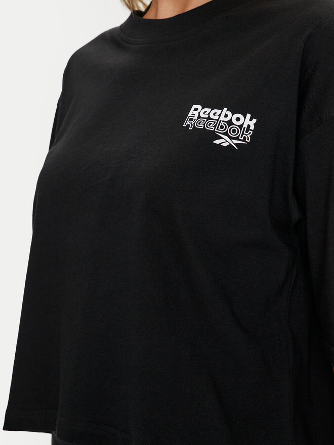 Reebok Reebok Camiseta Rie Tee 100075953 Negro Regular Fit