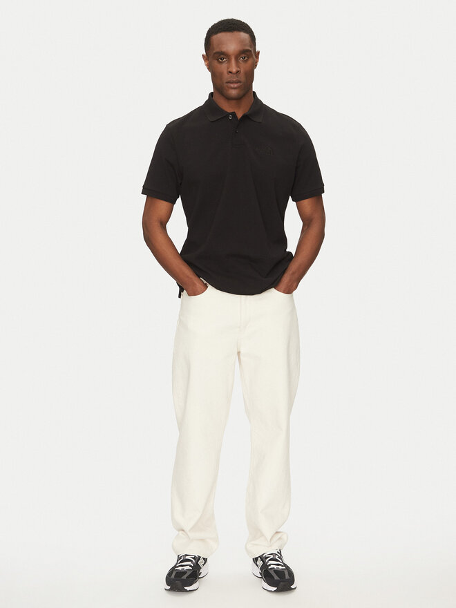 The North Face The North Face Polo Essential NF0A8C1P Μαύρο Regular Fit