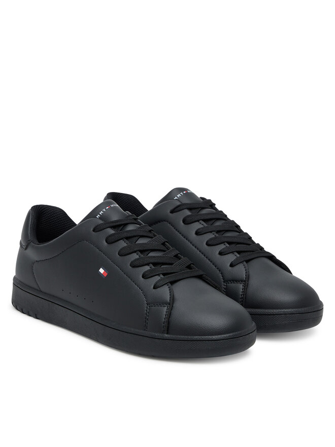Tommy Hilfiger Zapatillas Tommy Hilfiger Low Cut Lace-Up T3X9-34073-1355 Negro