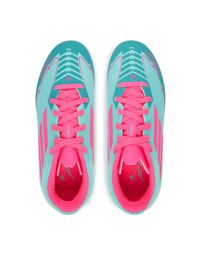 adidas Взуття для футболу adidas F50 League Messi Firm/Multi-Ground IH0931 Бірюзовий