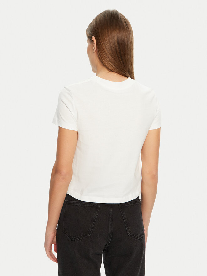Calvin Klein Jeans Calvin Klein Jeans T-Shirt Script Institutional J20J224984 Weiß Slim Fit