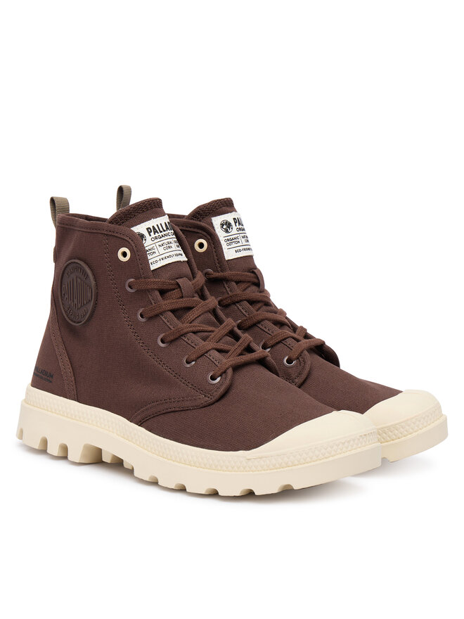 Palladium Schnürstiefeletten Palladium Pampa Hi Zip 79101-293-M Braun