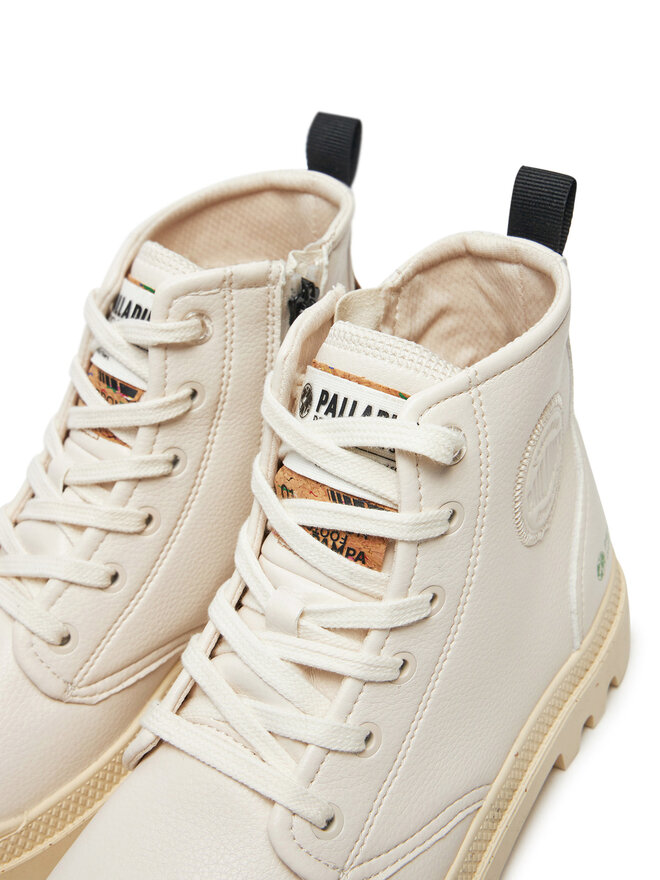Palladium Schnürstiefeletten Palladium Pampa Hi Re Vegan Lth 74378-116-M Weiß