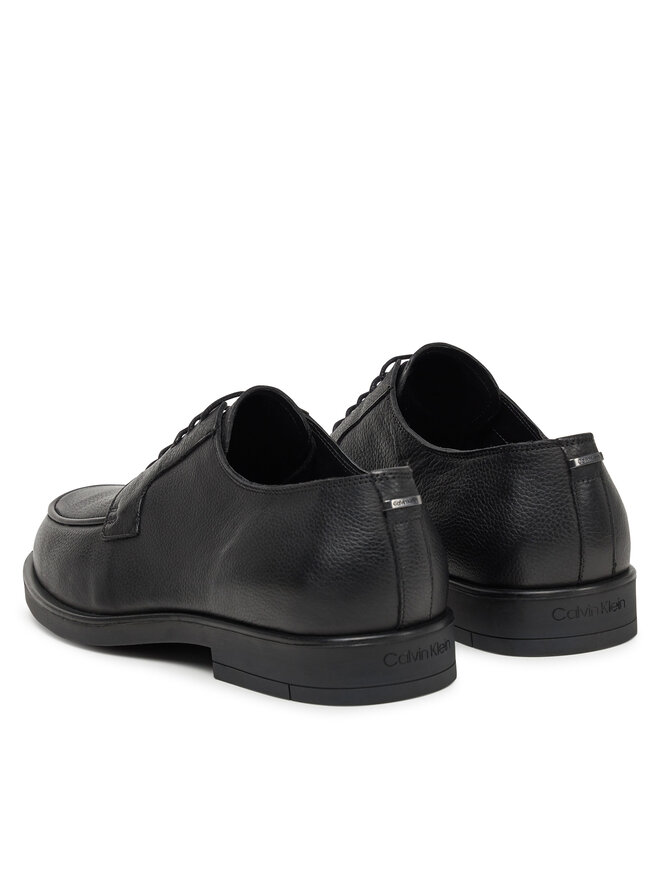 Calvin Klein Halbschuhe Calvin Klein Flex Dress Derby Apron HM0HM01706 Schwarz