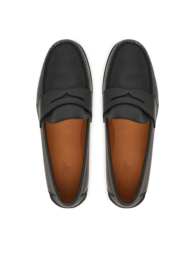 Polo Ralph Lauren Мокасини Polo Ralph Lauren Alston Penny Cs Lfr 803P09765001 Чорний