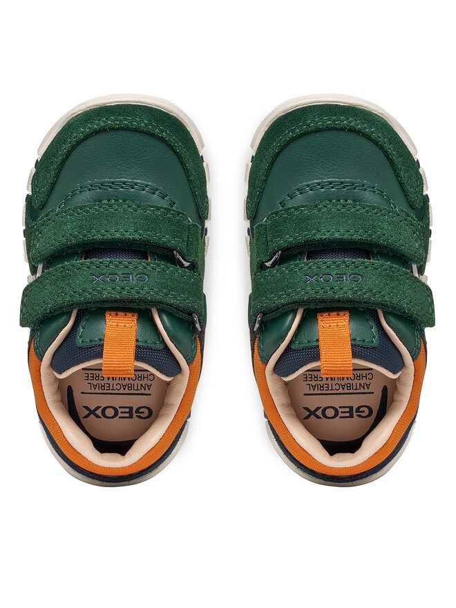 Geox Sneakers Geox B Iupidoo Boy B3555D 05422 C3P2T Grün