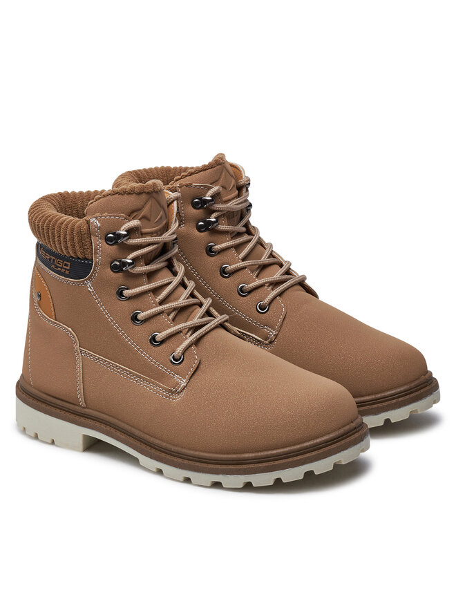 Vertigo Alpes Schnürstiefeletten Vertigo Alpes Castro M Beige