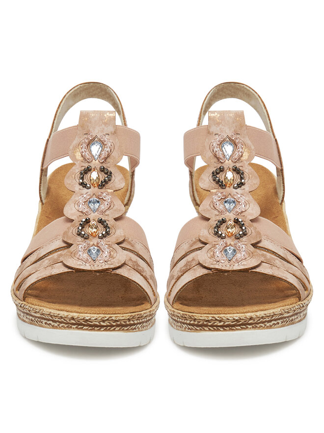 Rieker Sandalias Rieker 619B2-31 Rosa