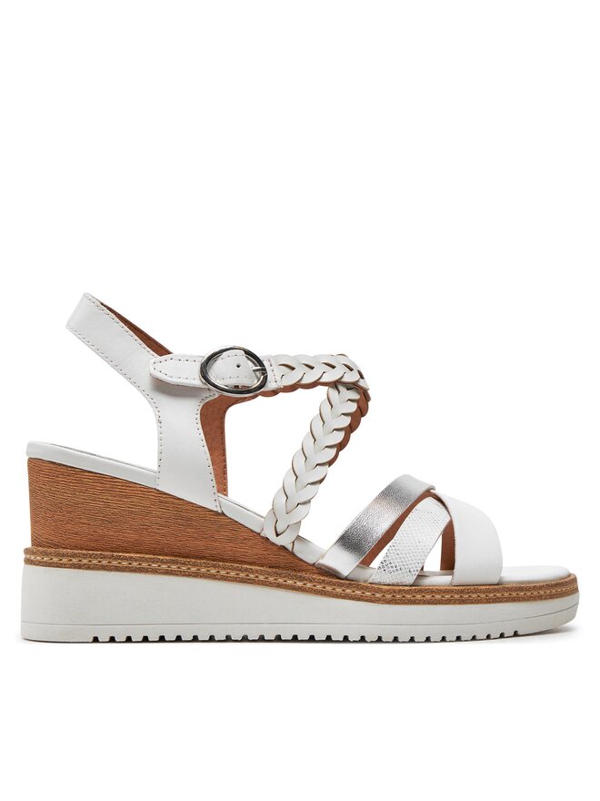 Tamaris Sandály Tamaris 1-28220-42 Bílá