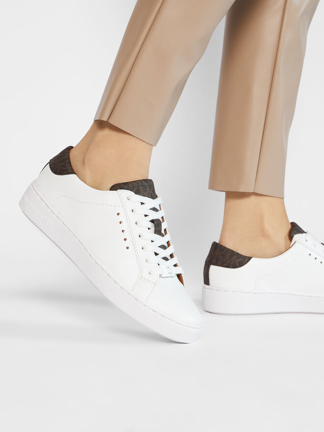 Sneakers MICHAEL Michael Kors Irving Lace Up 43S7IRFS3L Blanc chaussures