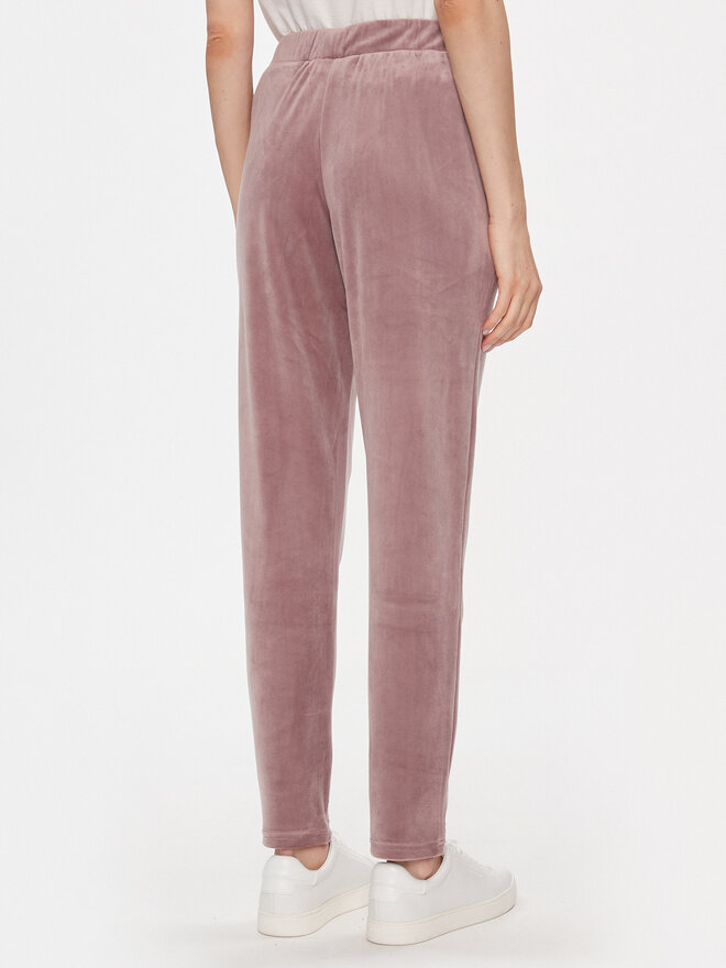 Triumph Triumph Spodnji del pižame Cozy Comfort Velour Trousers 10216539 Rjava Regular Fit
