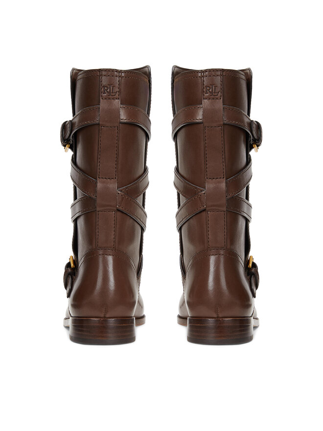 LAUREN RALPH LAUREN Škornji LAUREN RALPH LAUREN 802945680003 Rjava