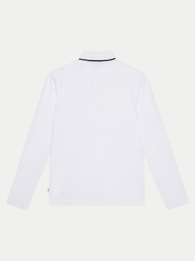 BOSS Boss Poloshirt J51171 S Weiß Regular Fit