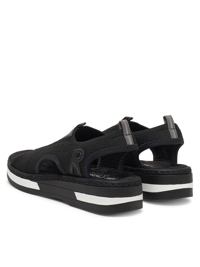 Rieker Сандали Rieker V59B5-00 Черен