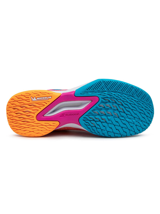 Babolat Obuća za tenis Babolat Jet Mach 3 All Court AC Jr 33S21648 Ružičasta