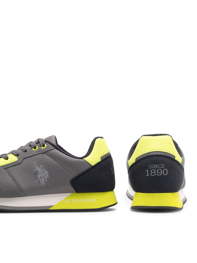 U.S. Polo Assn. Сникърси U.S. Polo Assn. NOBIL011M/CNH1 Сив