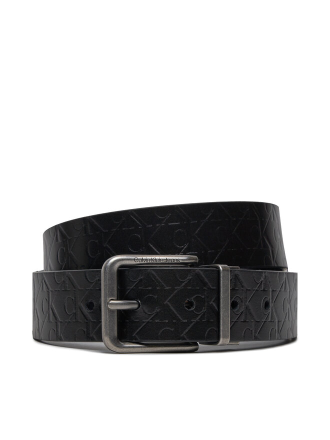 Calvin Klein Jeans Чоловічий ремінь Calvin Klein Jeans Gift Cl Lthr Belt Rev/Adj 35Mm K50K511515 Чорний