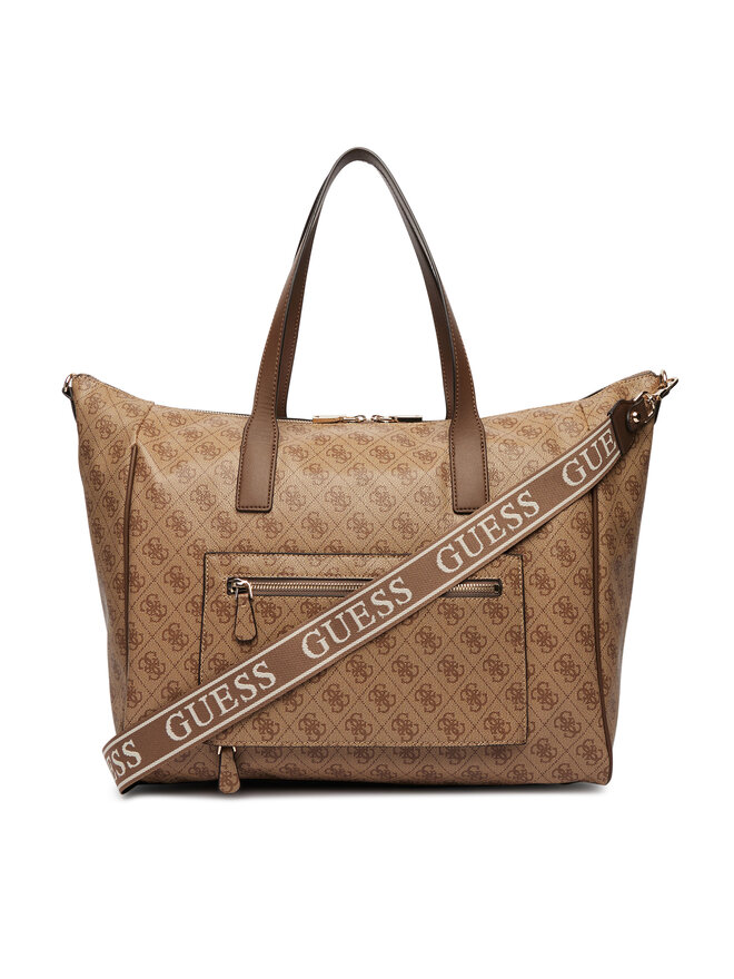 Guess Дорожня сумка Guess Latona Travel TWHB92 11017 Коричневий