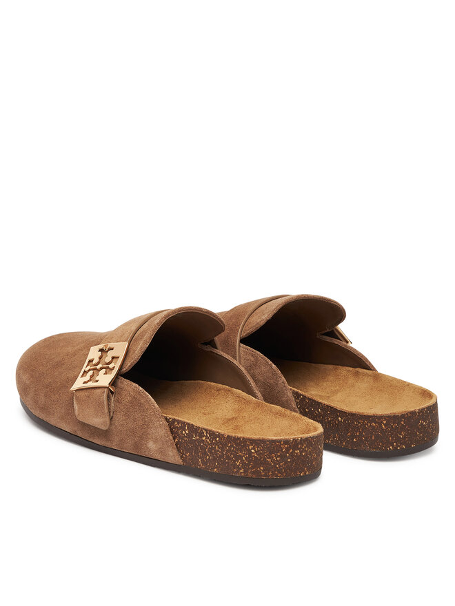 Tory Burch Παντόφλες Tory Burch Mellow Mule 154446 Καφέ