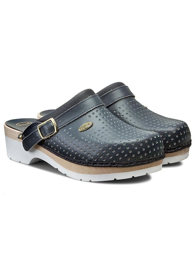 Scholl Чехли Scholl Clog S/Comf.B/S Ce F20078 1040 400 Тъмносин