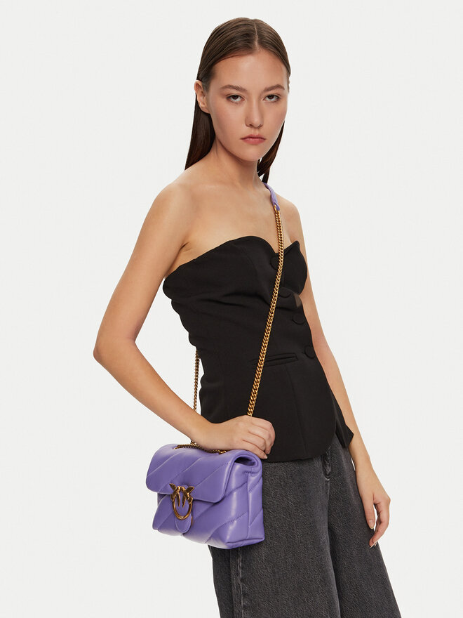 PINKO Τσάντα Pinko Love Puff Mini Cl AI 24-25 PLTT 100039 A0F2 Μωβ