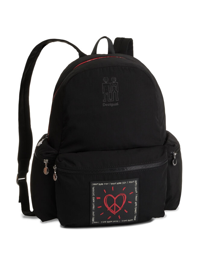 Desigual Rucksack Desigual 19WAKA19 Schwarz