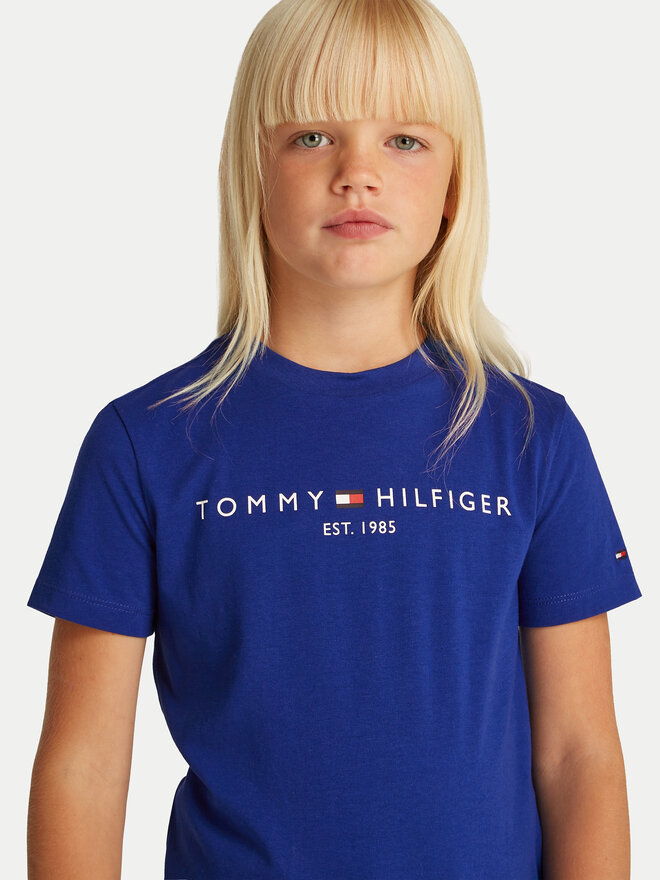 Tommy Hilfiger Tommy Hilfiger Marškinėliai Essential KS0KS00397 D Mėlyna Regular Fit