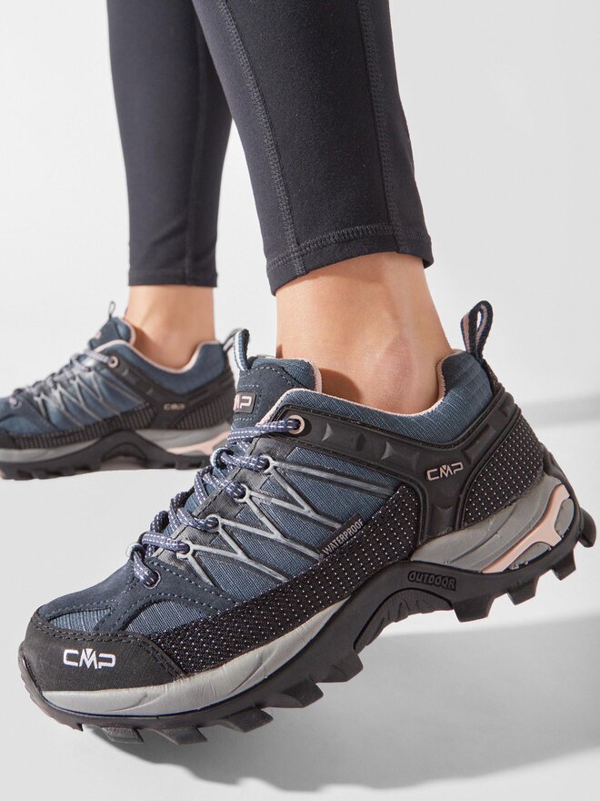 CMP Scarpe da trekking CMP Rigel Low Wmn Trekking Shoe Wp 3Q54456 Blu scuro