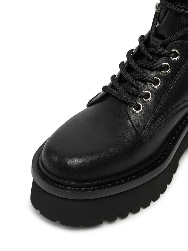 Liu Jo Schnürstiefeletten Liu Jo SF4131 PO102 Schwarz